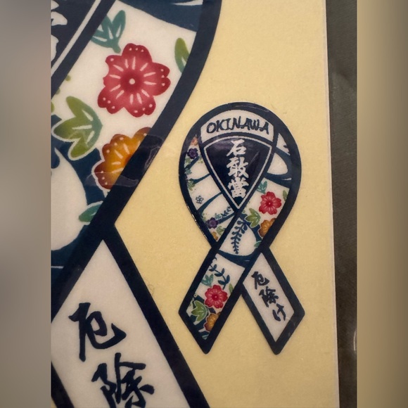 Okinawa Ribbon Sticker Set - Picture 2 of 3